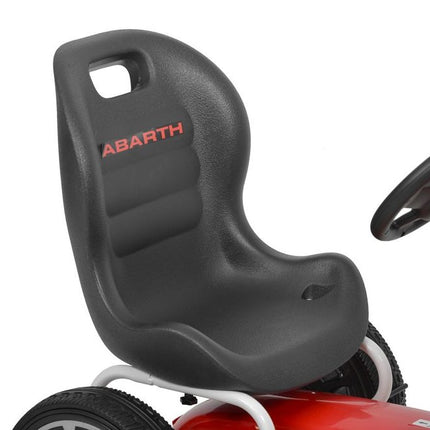 Vaikiškas pedalinis kartingas Abarth, Raudonas