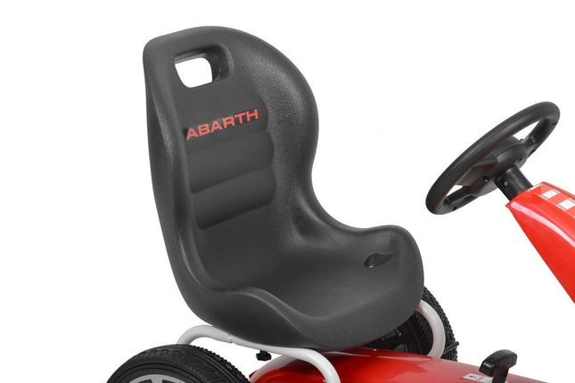 Vaikiškas pedalinis kartingas Abarth, Raudonas