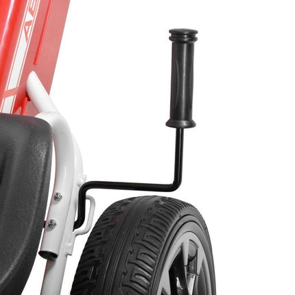 Vaikiškas pedalinis kartingas Abarth, Raudonas