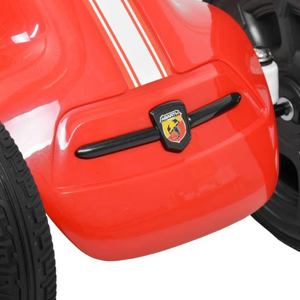 Vaikiškas pedalinis kartingas Abarth, Raudonas