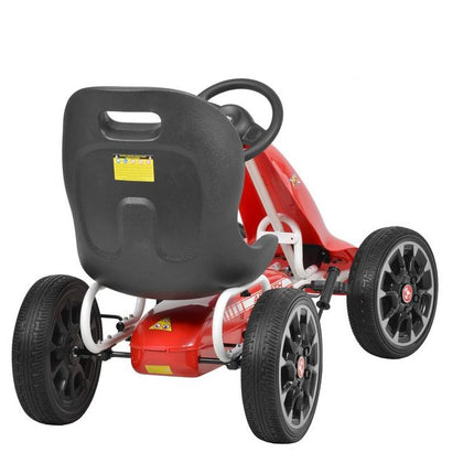 Vaikiškas pedalinis kartingas Abarth, Raudonas