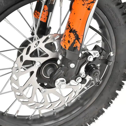 Elektrinis motociklas Hecht 59100 oranžinis