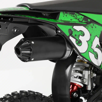 Benzininis motociklas Hecht 51125 žalias