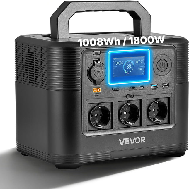 Nešiojama elektros stotelė 1800W (1008 Wh)