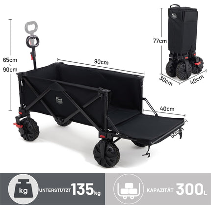 TIMBER RIDGE 300L sulanktomas vežimėlis