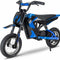 Vienvietis vaikiškas elektrinis motociklas mėlynas