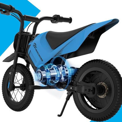 Elektrinis motociklas vaikams EV05M, mėlynas