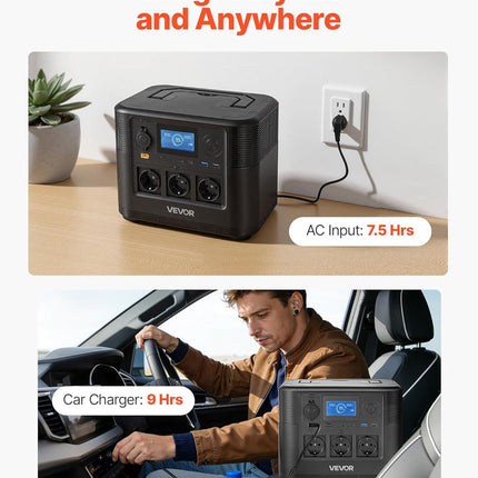 Nešiojama elektros stotelė 1800W (1008 Wh)