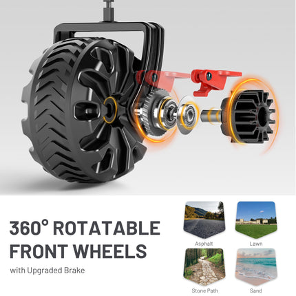 TIMBER RIDGE 300L sulanktomas vežimėlis