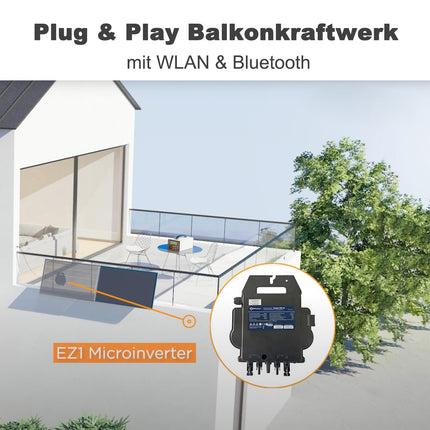 APsystems EZ1 mikroinverteriai saulės elektrinėms