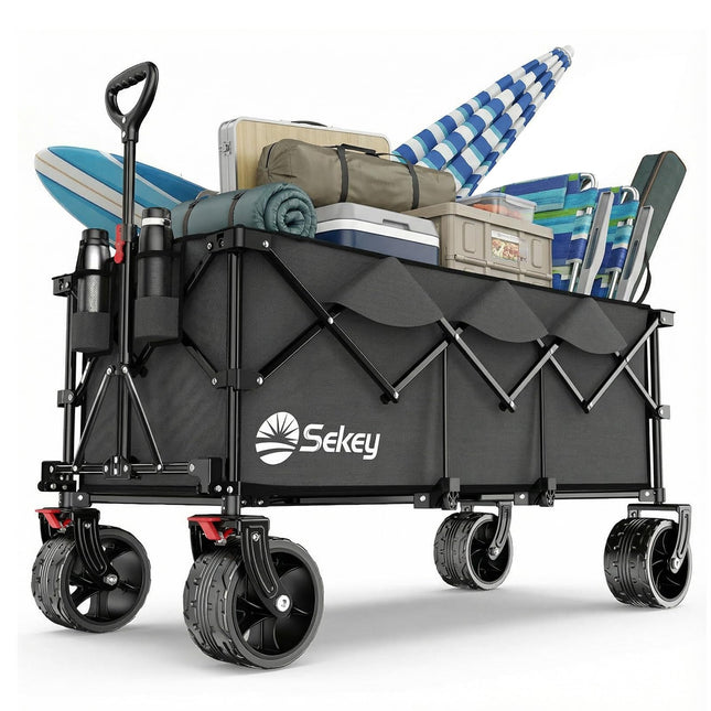 Sekey sulankstomi transportavimo vežimėliai