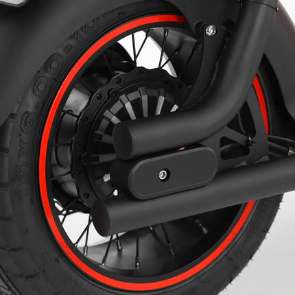 Elektrinis motoroleris Hecht cocis mini black/red
