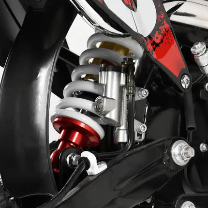 Benzininis motociklas Hecht 51125 raudonas