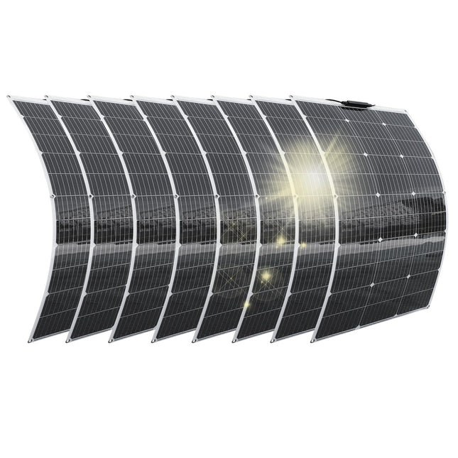 100 W 18 V lanksti monokristalinė saulės panelė – lankstus saulės modulis 12 V akumuliatoriams