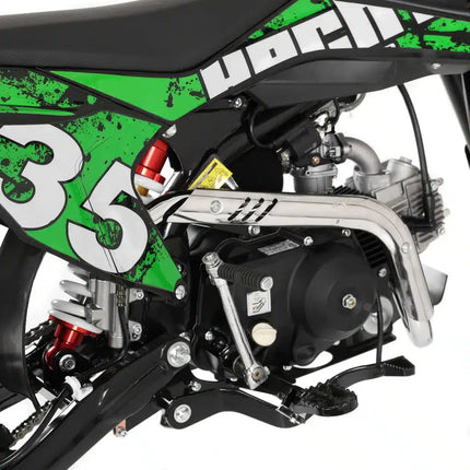 Benzininis motociklas Hecht 51125 žalias