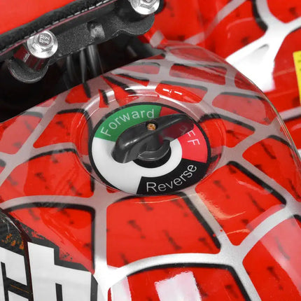 Elektrinis keturratis Hecht 56100 raudonas