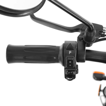 Elektrinis motoroleris Hecht cocis mini black/red