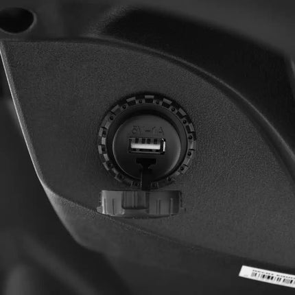 Elektrinis motoroleris Hecht equis juodas