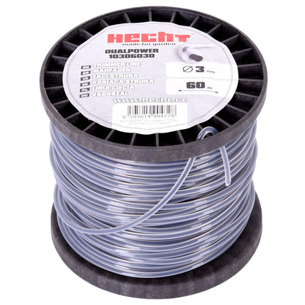 Žoliapjovės valas HECHT 10306030, 3 mm x 60 m