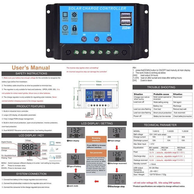600 W lankstus saulės modulis su 60A 12/24V įkrovimo valdikliu
