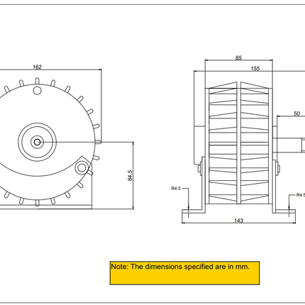 Istabreeze G-500 12V nuolatinio magneto generatorius