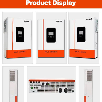 48V Hibridinis inverteris Powland 11000W WIFI, BMS