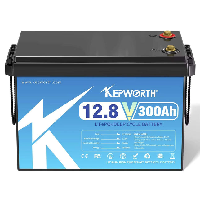 Akumuliatorius LiFePO4 Kepworth 12.8V 300Ah, BMS