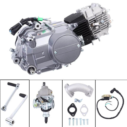125cc keturtaktis variklis, 4 bėgiai
