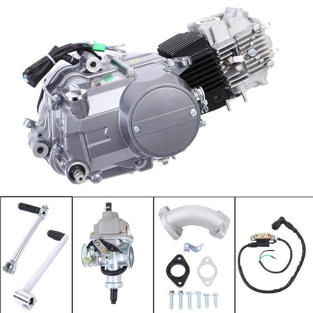 125cc keturtaktis variklis, 4 bėgiai
