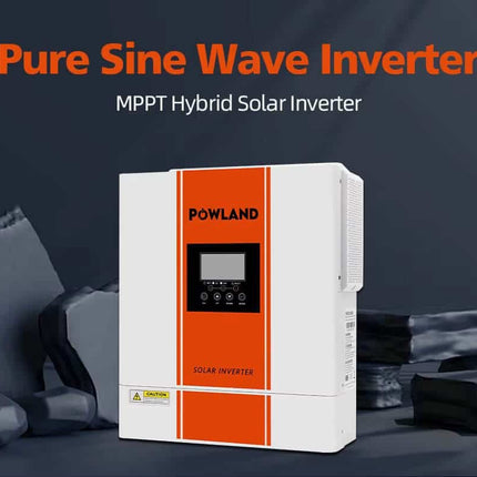 Hibridinis saulės inverteris Powland 4000W 100A