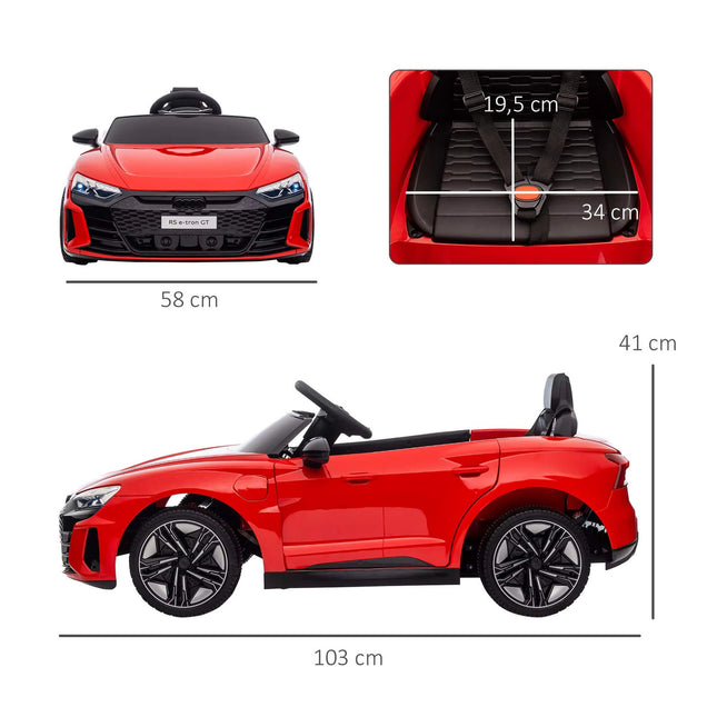 Vaikiškas elektromobilis Audi RS e-tron GT