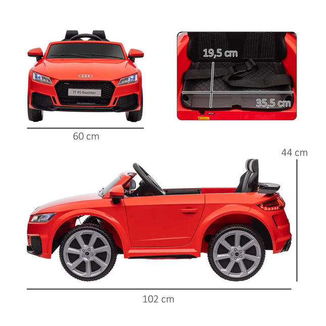 Vaikiškas elektromobilis Audi TT RS Roadster