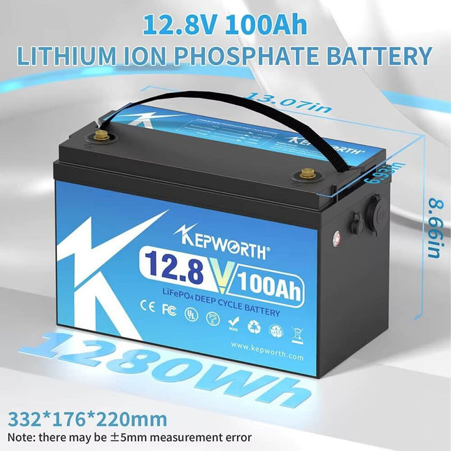 Akumuliatorius Lifepo4 Kepworth 12.8V, 100Ah