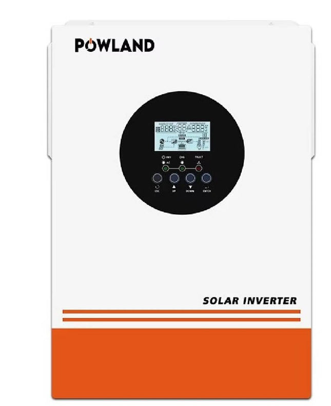 48V Hibridinis inverteris Powland 6200W, WIFI, BMS