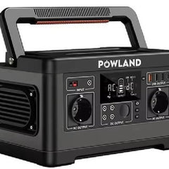 12V Nešiojama elektros stotelė Powland 520Wh, 600W
