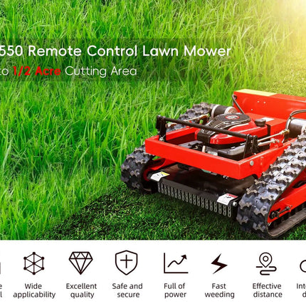 RC bangomis valdoma žoliapjovė MS550JC
