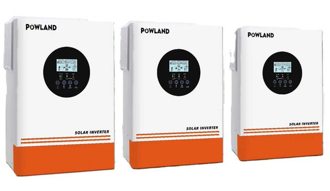 380V inverterių sistema 18600W, MPPT 120A, WiFi