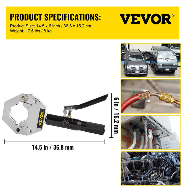 Hidraulinių žarnų užspaudimo presas Vevor 71500