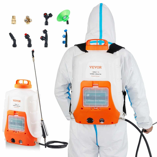 Elektrinis sodo purktuvas Vevor, 15L, 42W, 8Ah