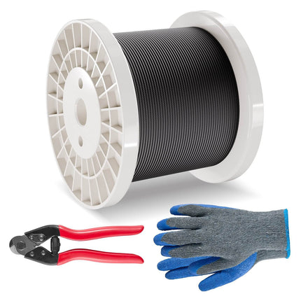 Nerūdyjančio plieno lyno ritė 7x7 152,4m