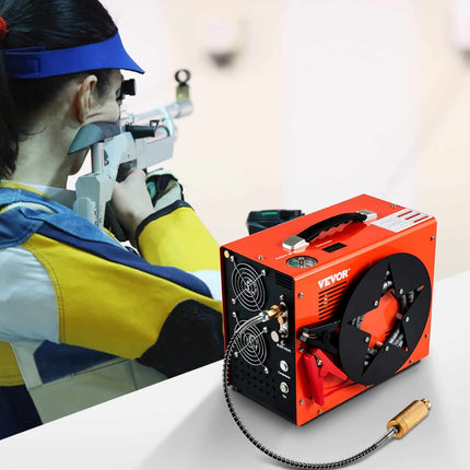 PCP oro kompresorius SG-220V-110V-12VMC, 300 bar.