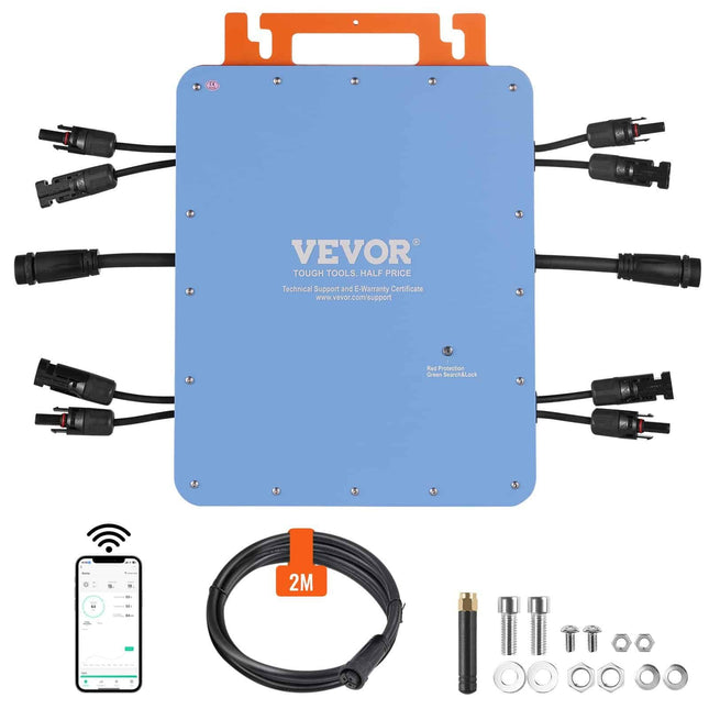 Grid Tie mikro tinklo inverteris GT-1200, WiFi