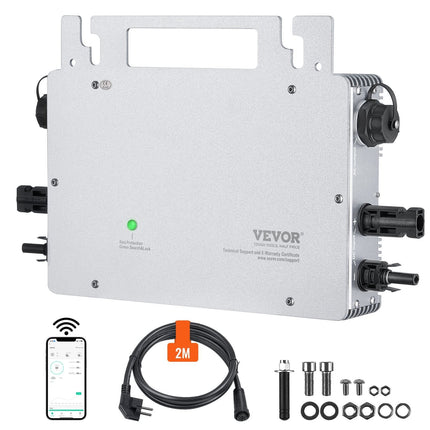 Grid Tie tinklo mikro inverteris Vevor GT-800 WiFi