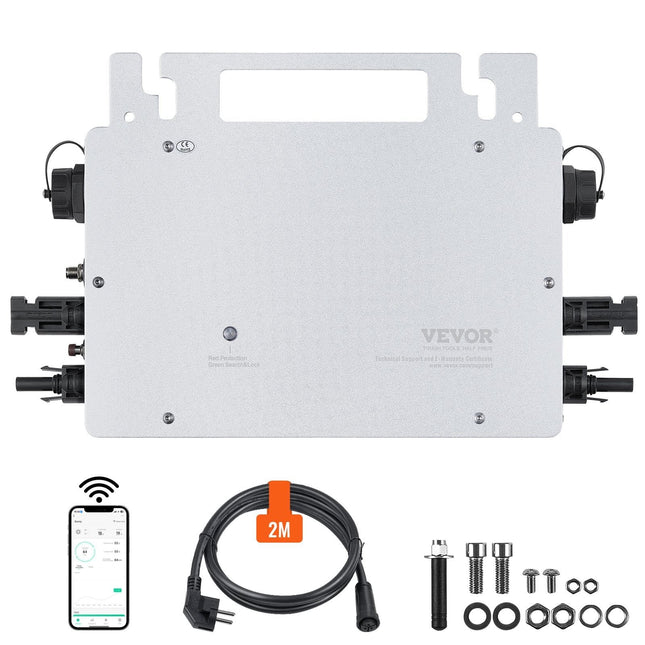 Grid Tie tinklo mikro inverteris Vevor GT-800 WiFi