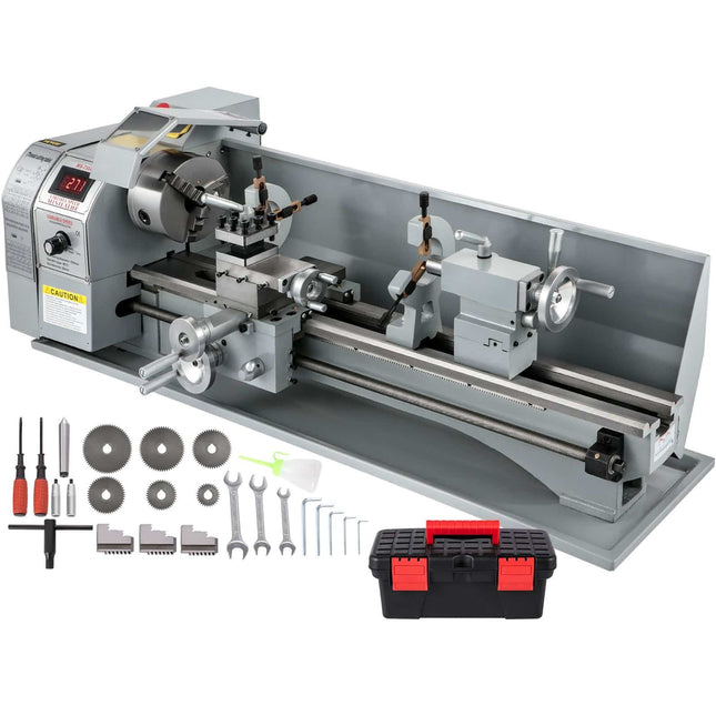 Mini metalo tekinimo staklės Vevor 1100W.