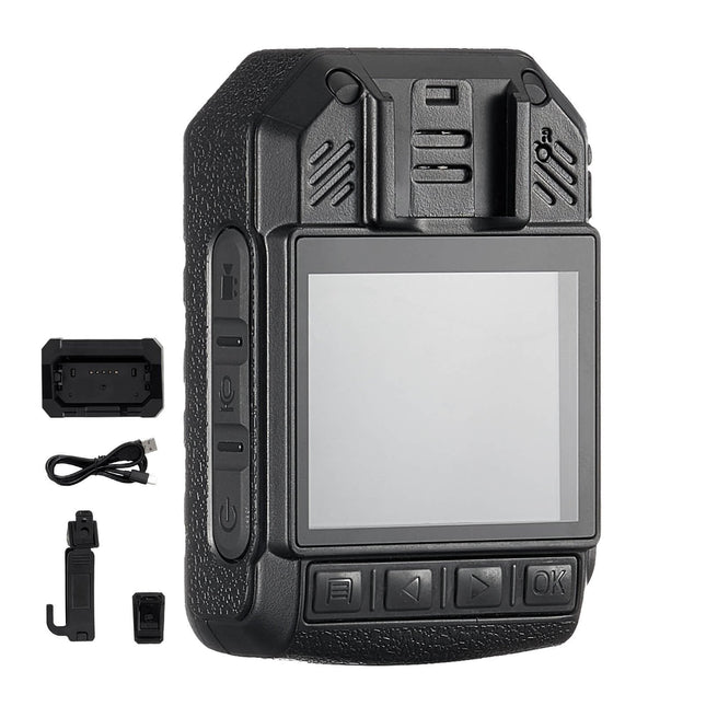 Policijos kūno kamera  GPS 128G 3500 mAh baterija