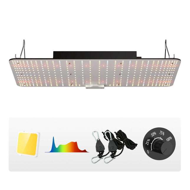 Augalų auginimo LED šviestuvas Vevor 200W