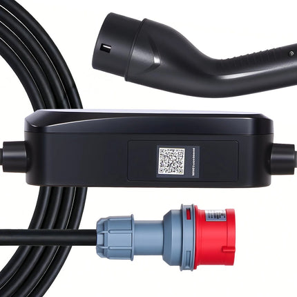 ProCharge 22 kW nešiojamas trifazis 2 tipo EV įkroviklis 7 m