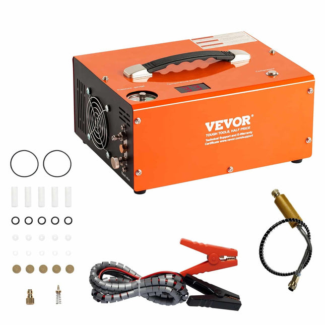 PCP oro kompresorius Vevor DC 12V / AC 230V