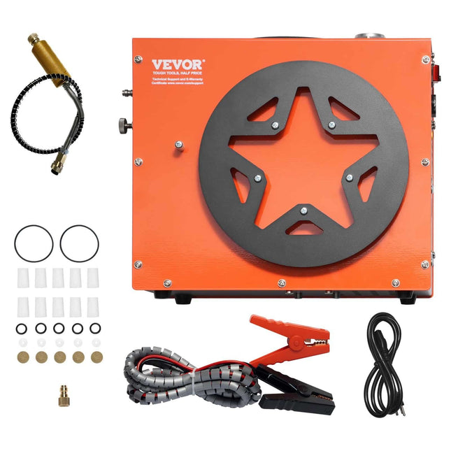 PCP oro kompresorius Vevor DC 12V / AC 230V